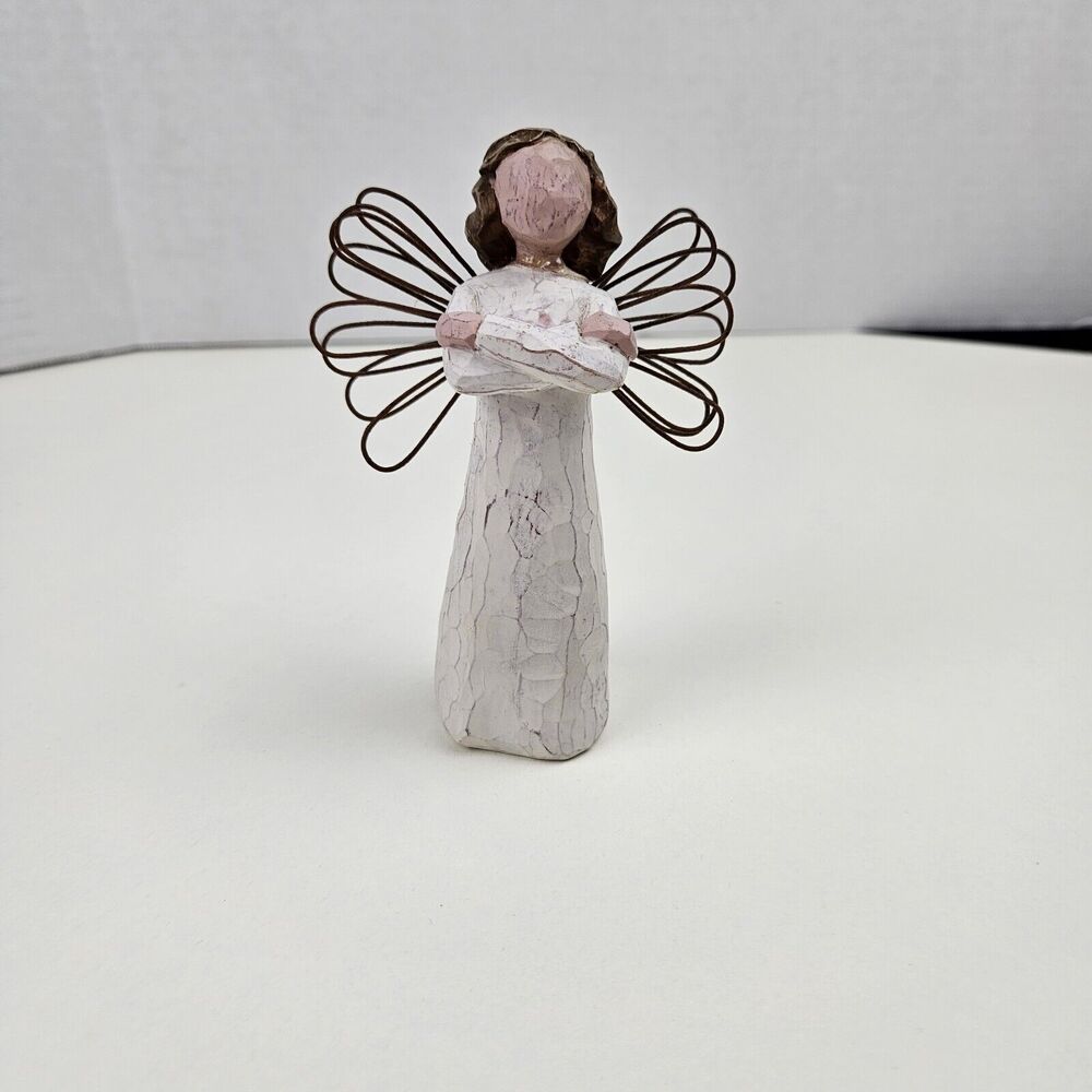 Demdaco Willow Tree "Angel Strength" Figurine Repaired